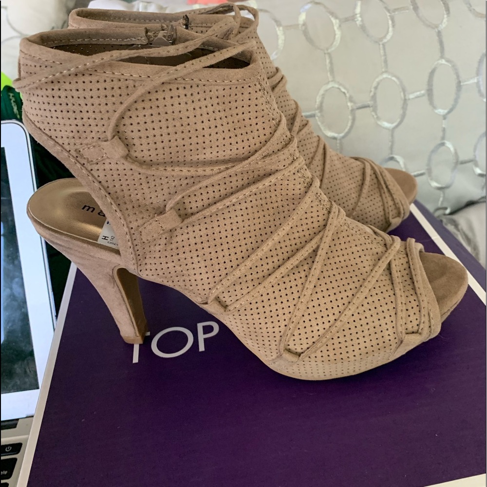 NEW BROWN/TAN MADDEN GIRL HEELS 👠